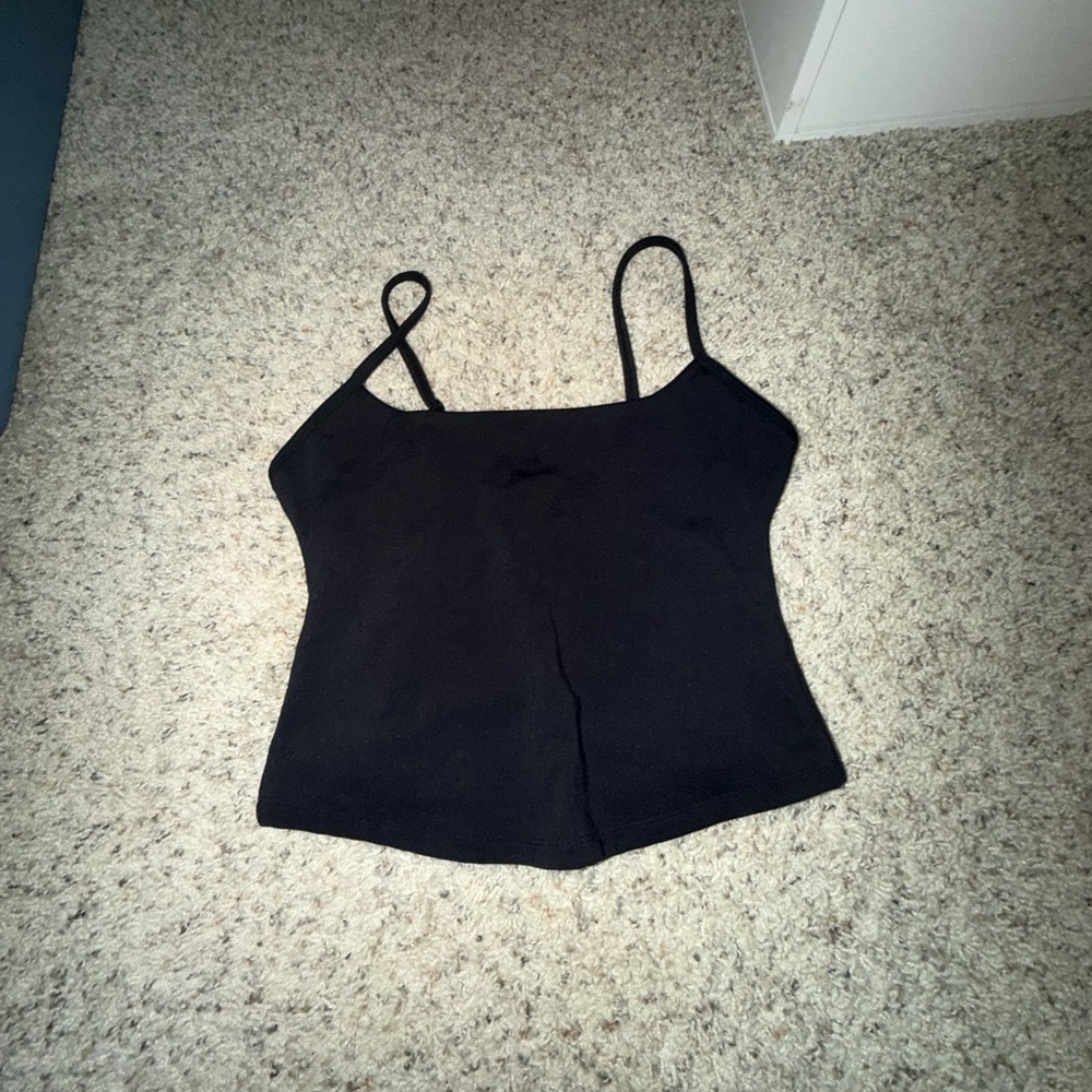 CSB Form Black Tank Top